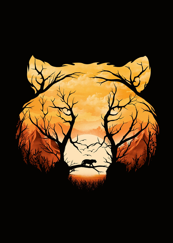 Wildlife Sunset