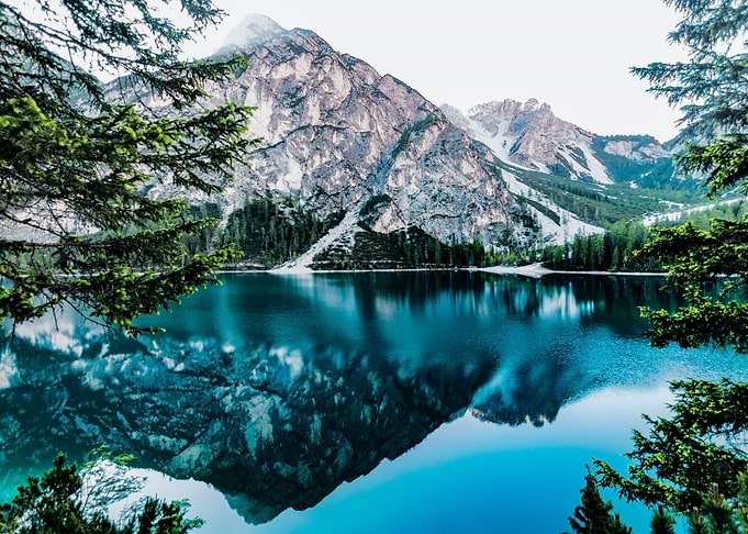 Lake in the mountains
