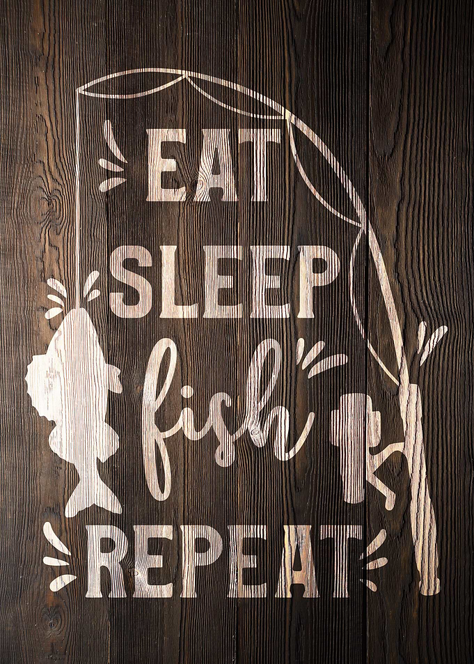 EAT SLEEP FISH REPEAT