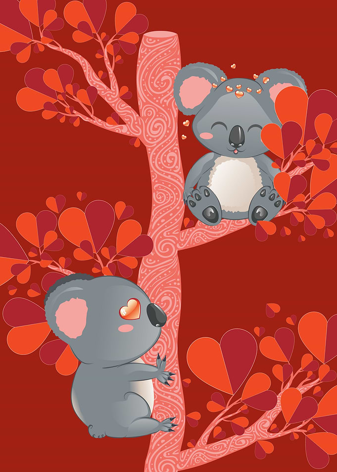 Couple of koala bears