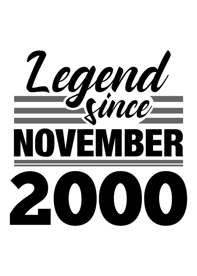 Legend Since November 2000