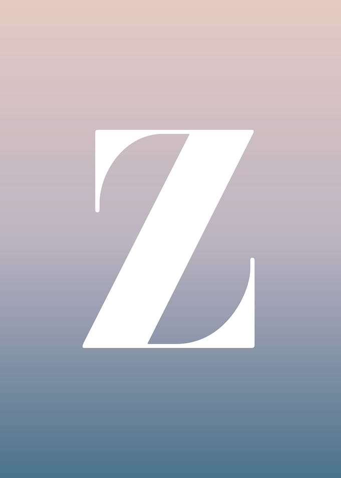Letter Z Print