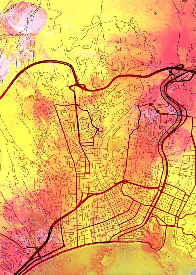 Nice Street Map