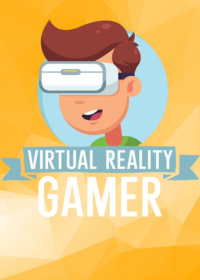 Virtual reality gamer