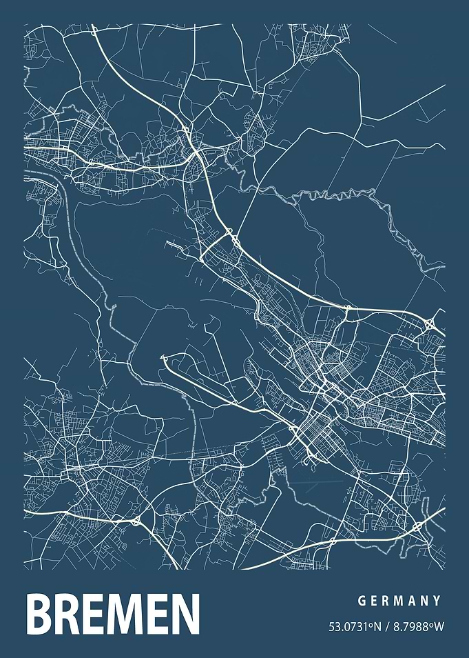 Bremen Blueprint Street