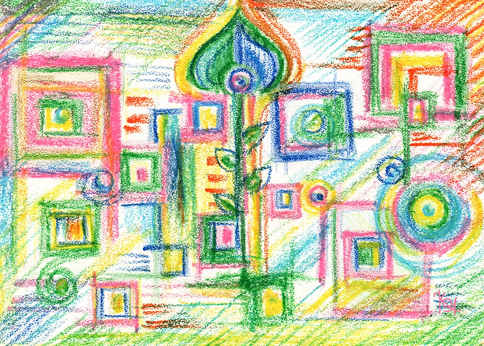 Pencil color mood