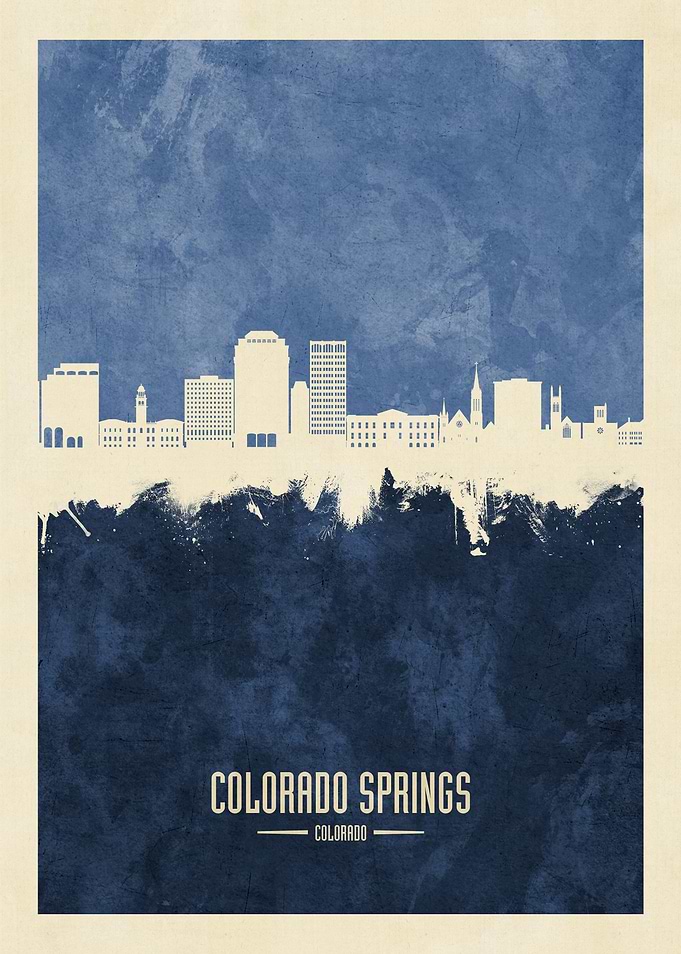 Colorado Springs Skyline