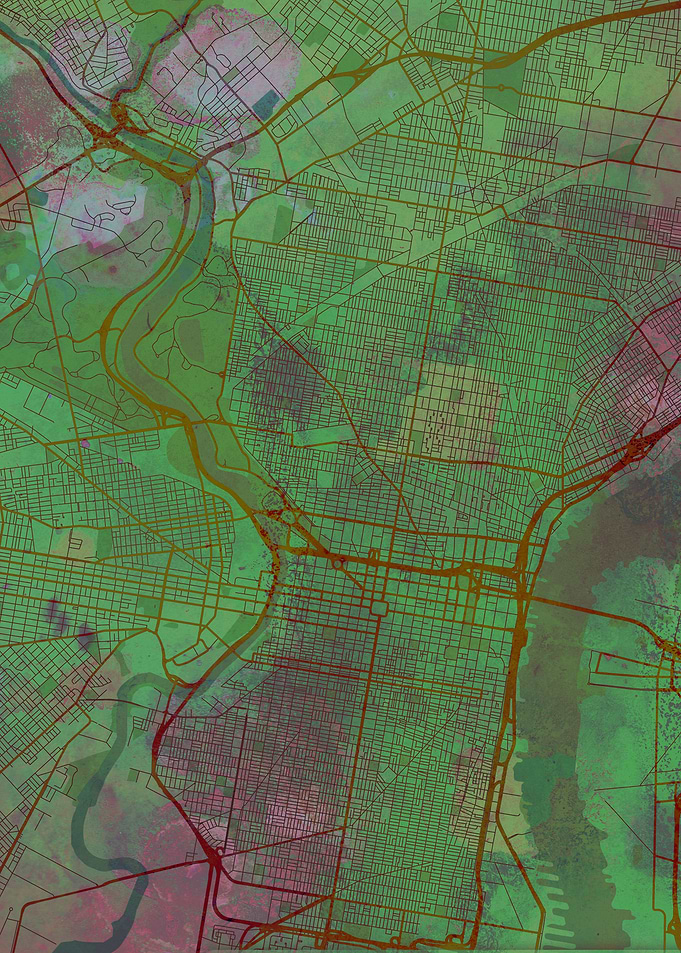 Philadelphia Street Map