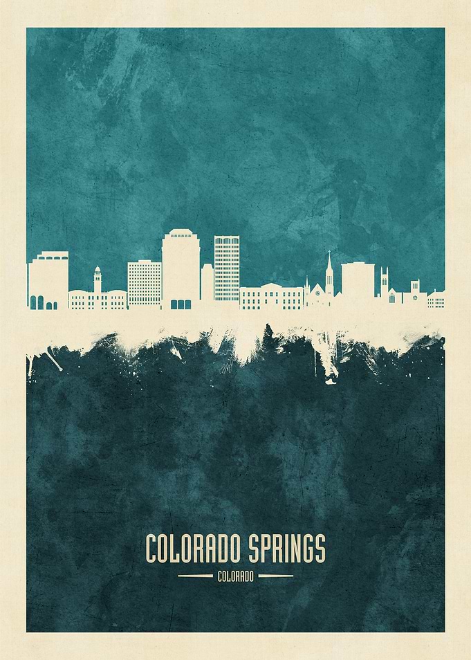 Colorado Springs Skyline