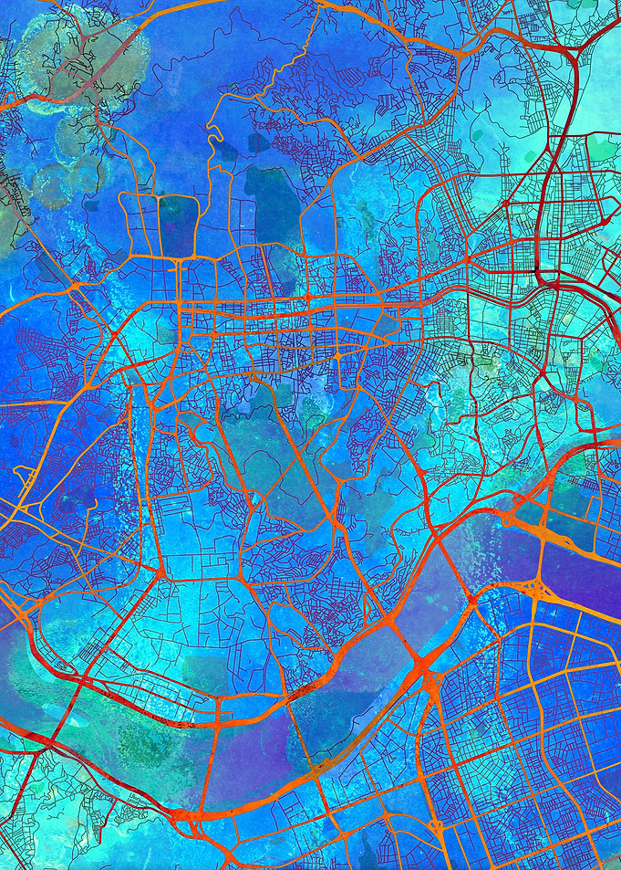 Seoul Street Map