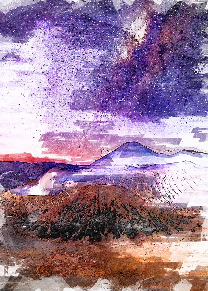 Milkyway Mount Bromo