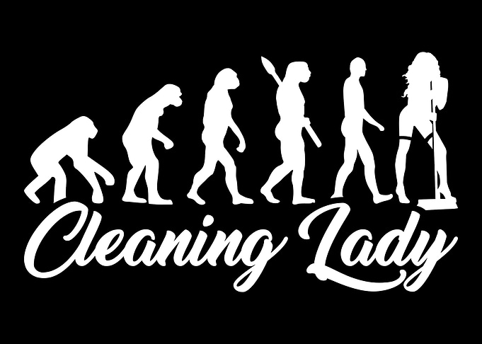 Cleaning lady