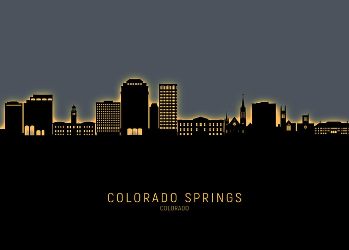Colorado Springs Skyline