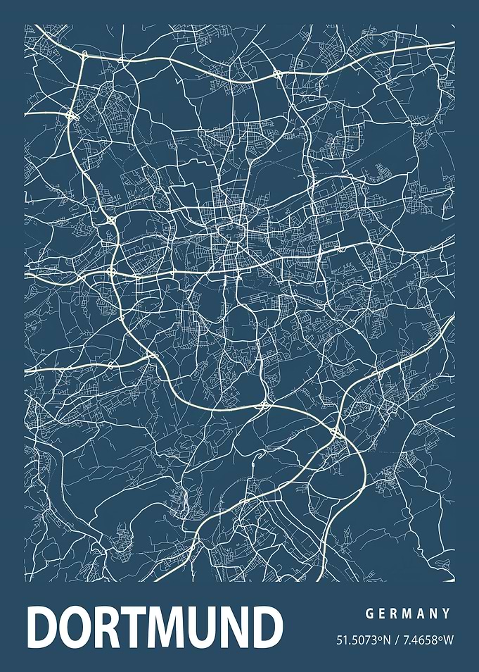 Dortmund Blueprint Street