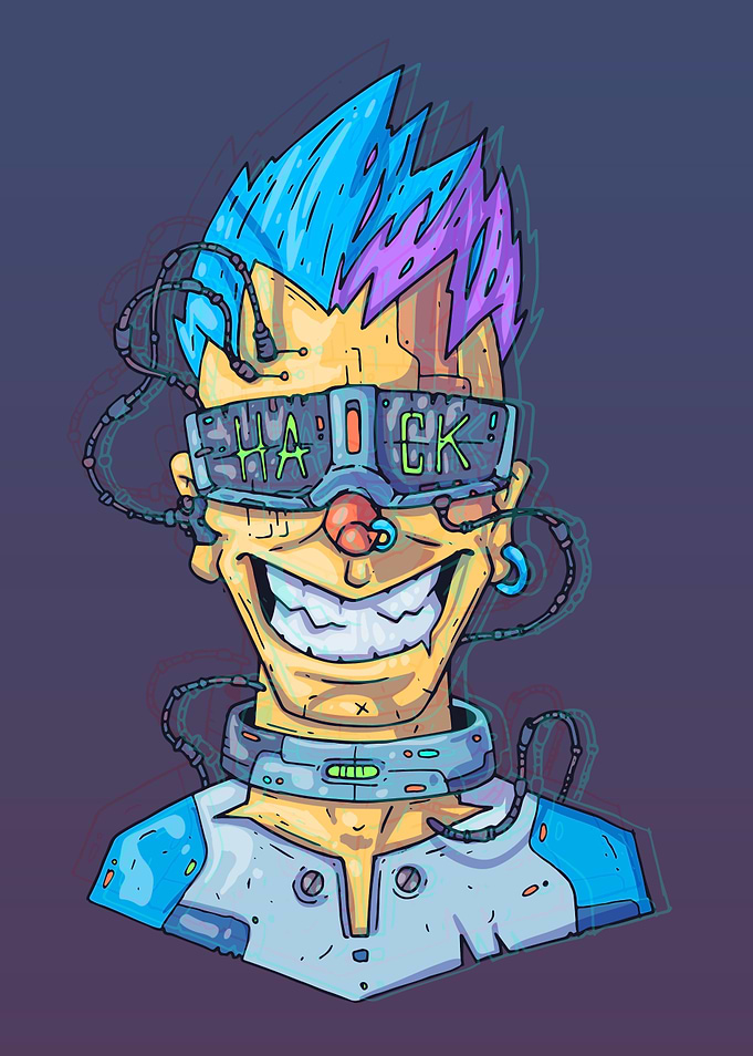 Cyberpunk Hacker