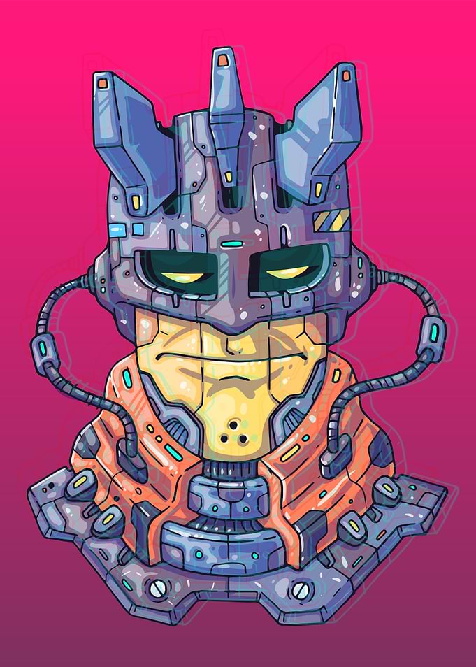 Cyberpunk Soldier