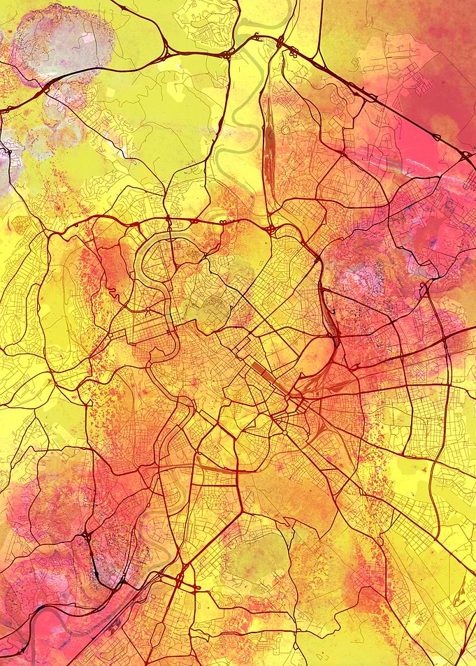 Rome Street Map