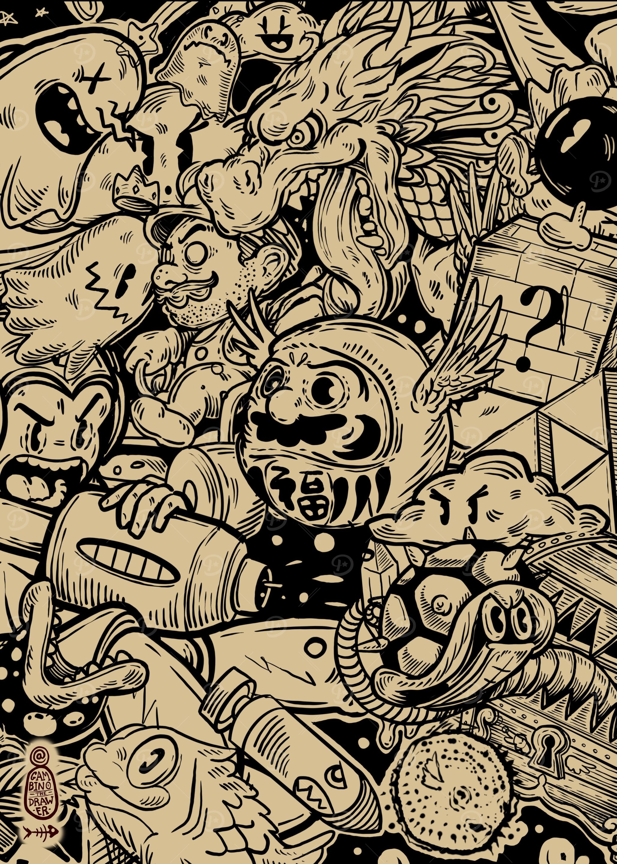 Nintendo mario Posters Online - Shop Unique Metal Prints, Pictures