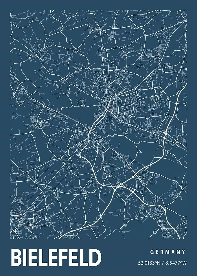 Bielefeld Blueprint Street