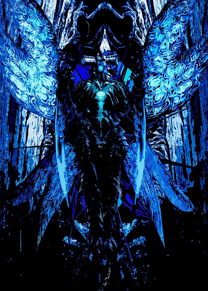 Blue Suprem Demon