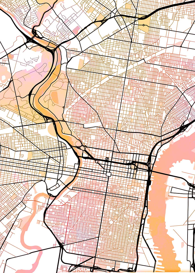 Philadelphia Street Map