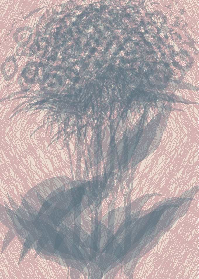 Transparent bouquet