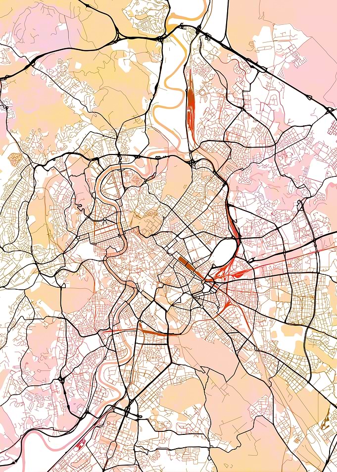Rome Street Map