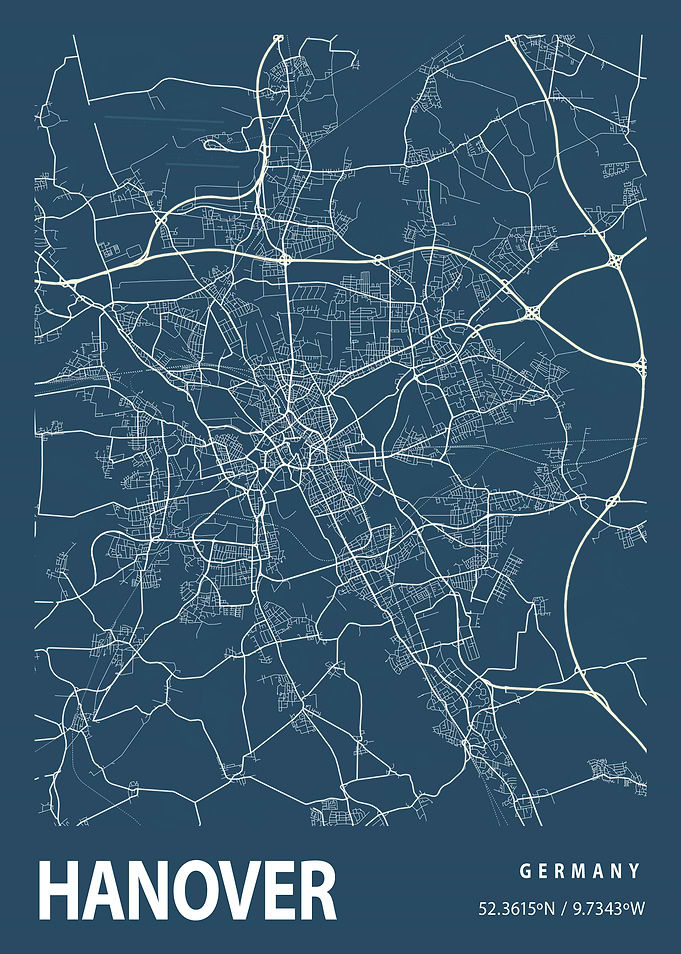 Hanover Blueprint Street