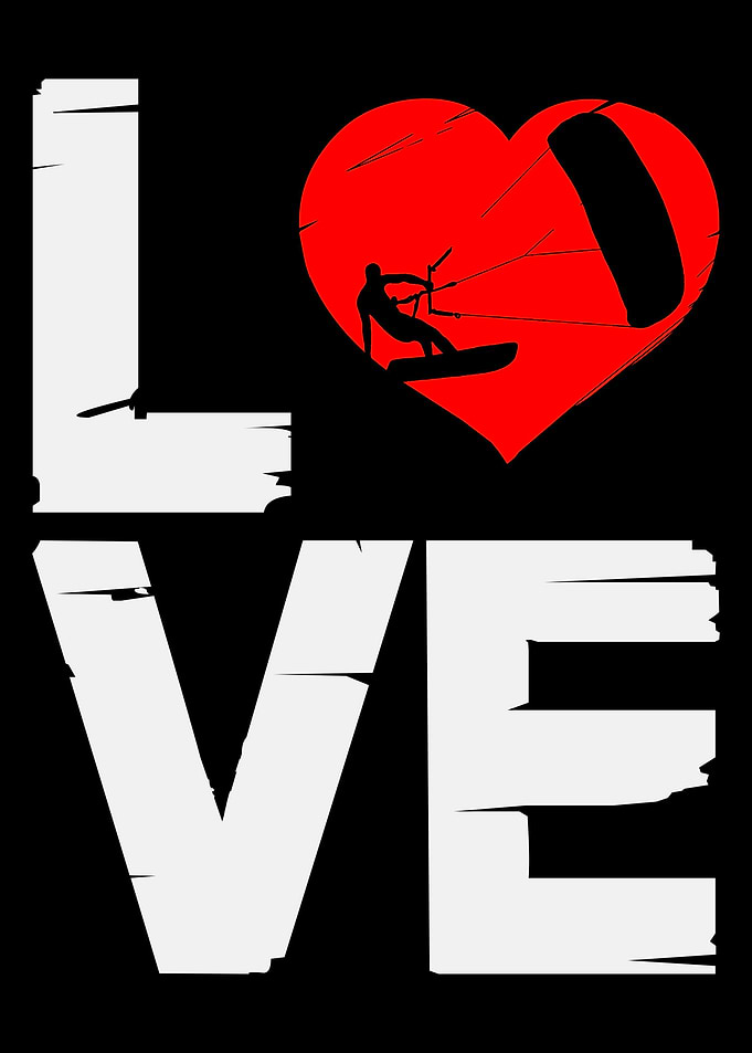 Kiteboarding Love Kitesurf