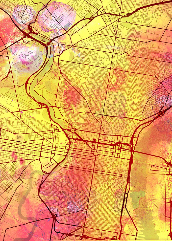 Philadelphia Street Map
