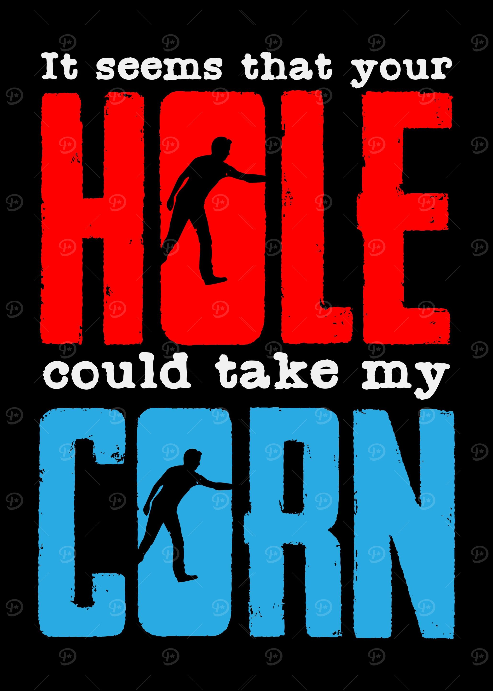 Cornhole Joke Bean Bag