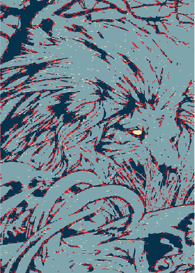THE WOLF POPART
