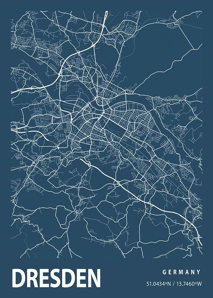 Dresden Blueprint Street