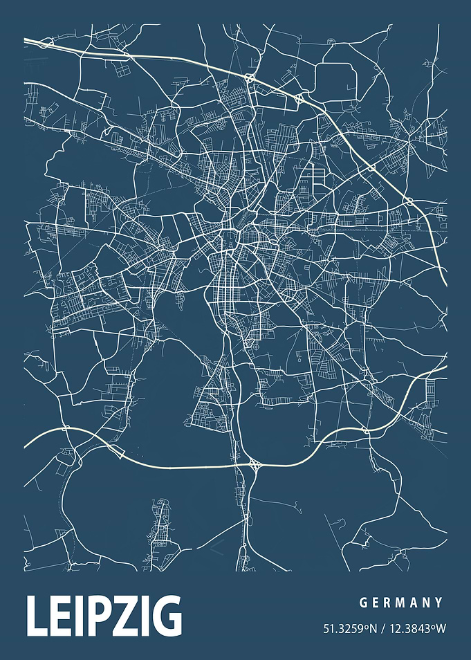 Leipzig Blueprint Street