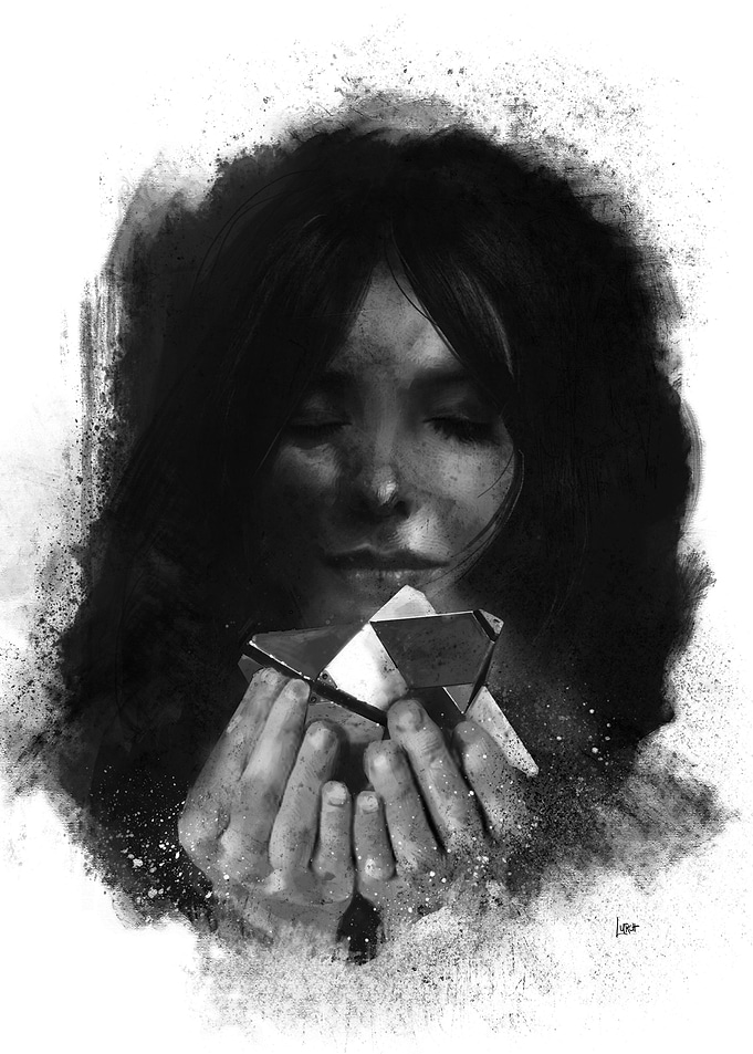 Girl with Ghost