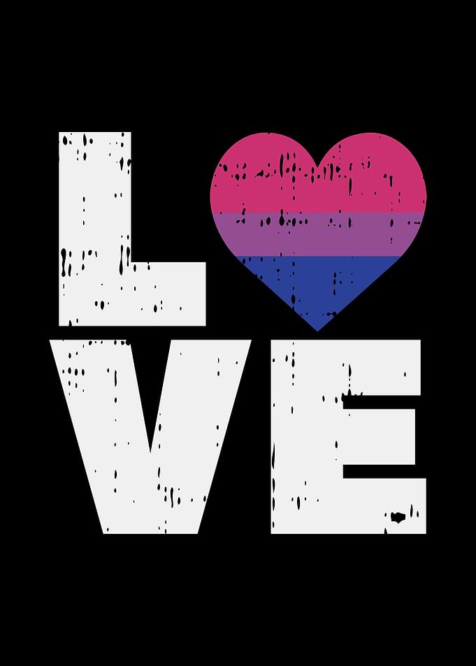 Love Bisexual Flag