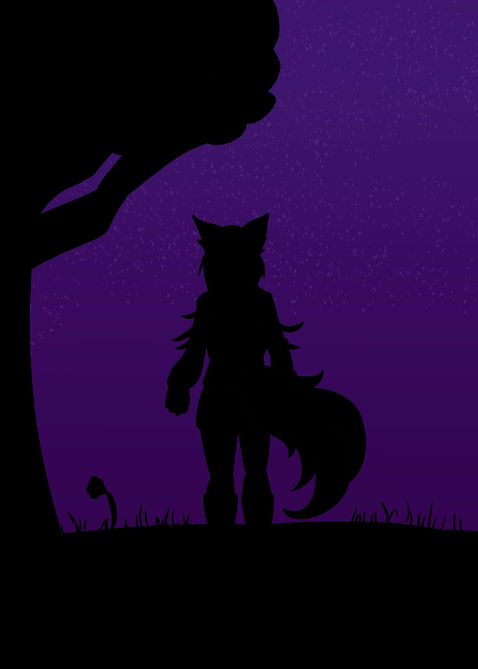 Cat in the Night