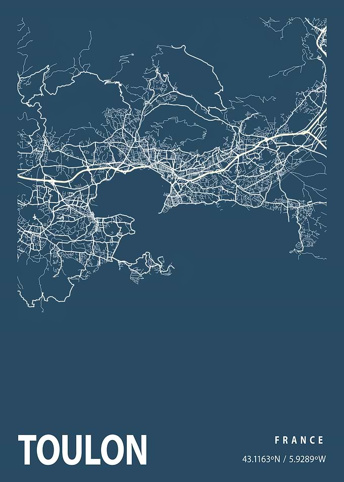 Toulon Blueprint Street