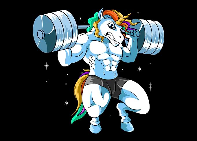 Unicorn Weightlifting Body