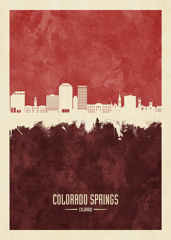 Colorado Springs Skyline