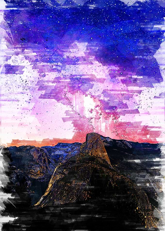 Milkyway Yosemite Dusk