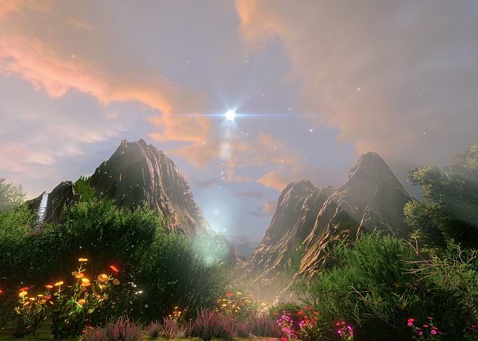 Sunny Peaks
