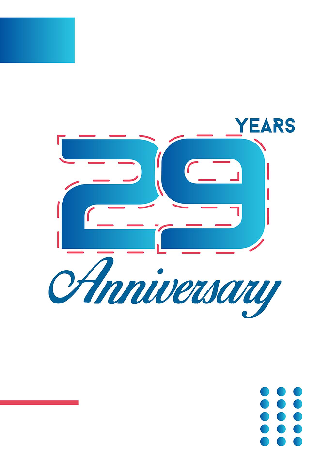 29 years anniversary