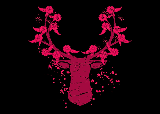 Flower stag Nature Lover G