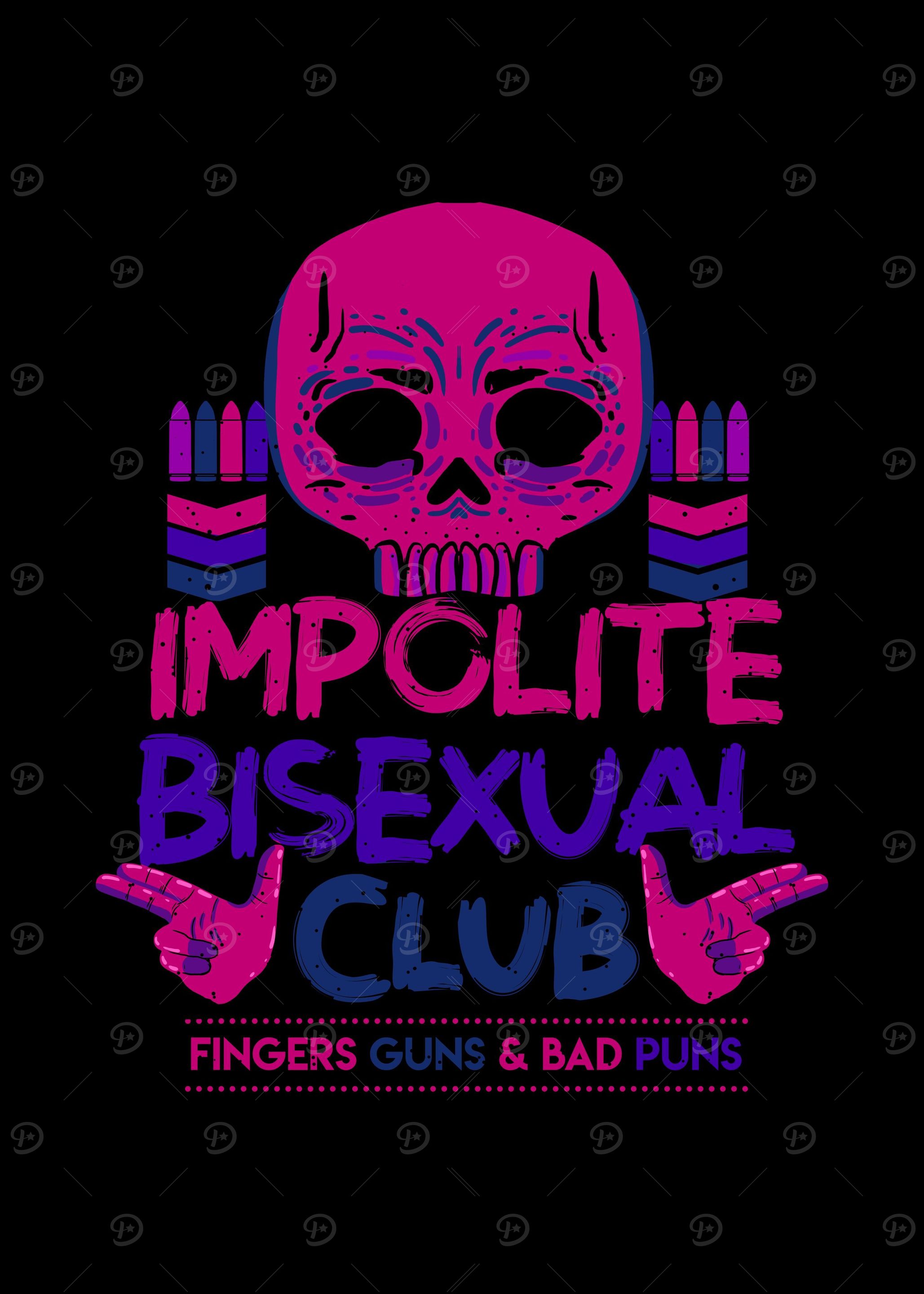 Impolite Skull Bisexual