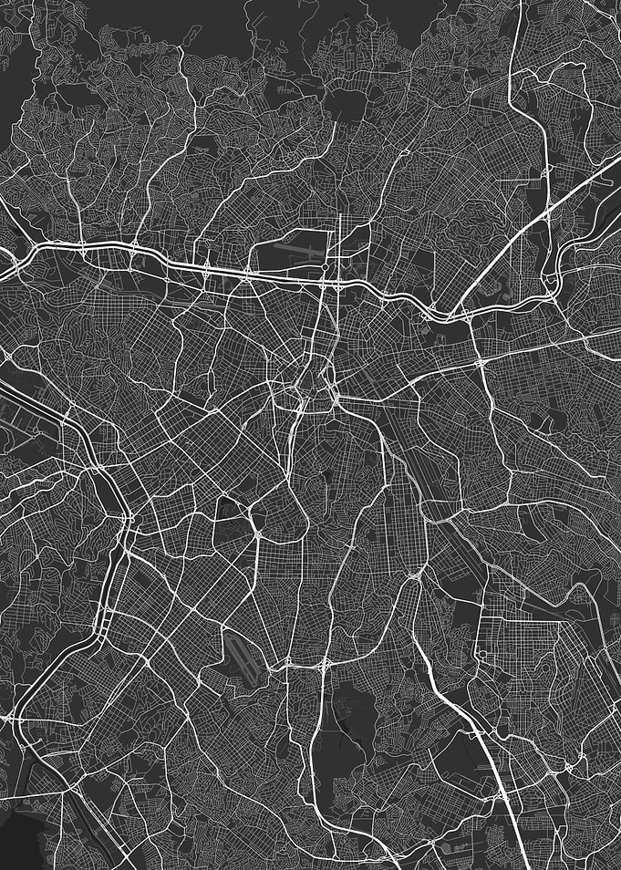Sao Paulo Brazil Map