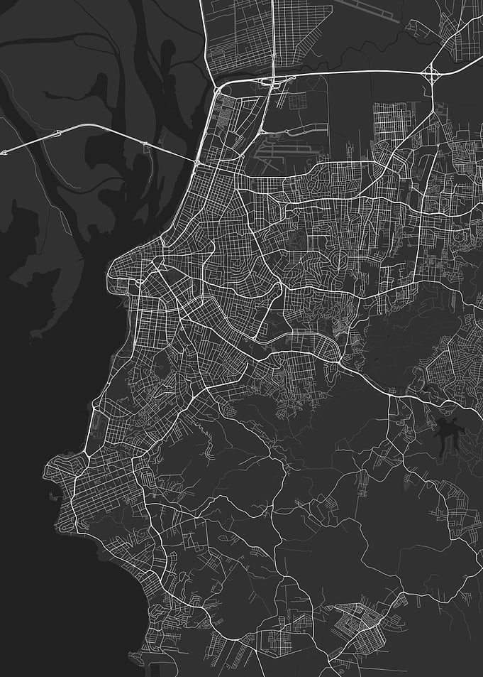 Porto Alegre Brazil Map