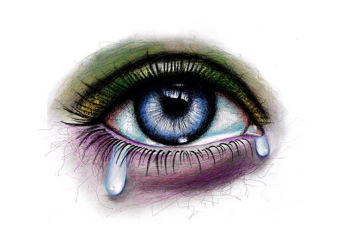 colorful tears