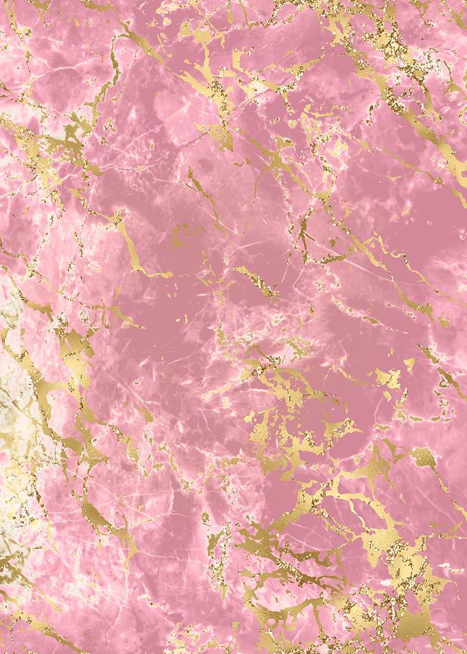 Pink Gold Marble 14