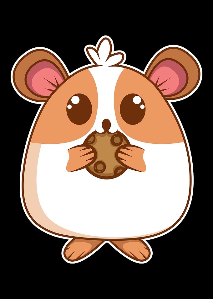Hamster Cookie food Fat Ha